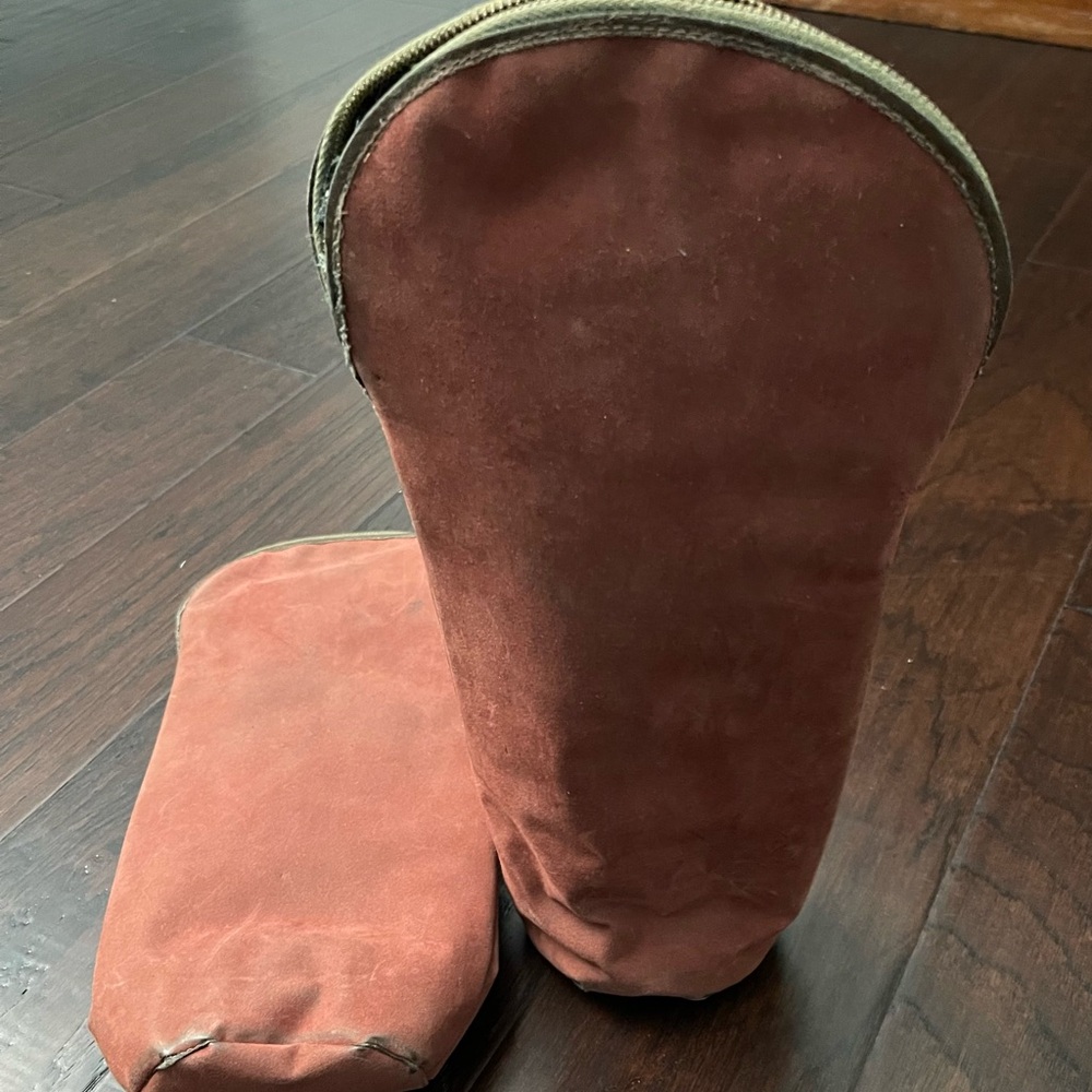 Suede Bottle Bags